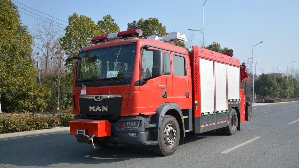 MAN化學事故搶險救援消防車